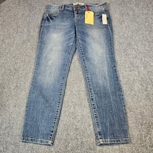 True Freedom Leggy Ankle Sadie Jeans Juniors 13 Regular Medium Wash Denim NWT